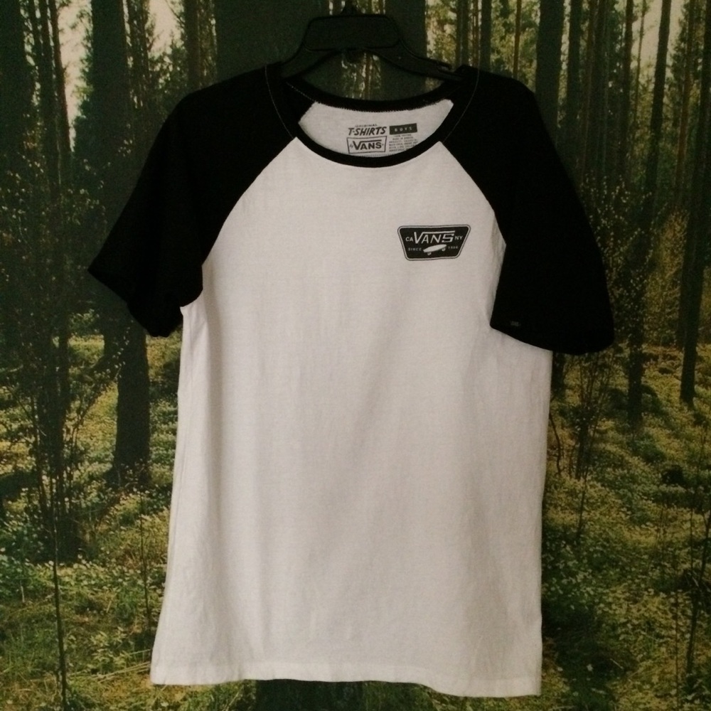 Vans Original White/ Black T-shirt